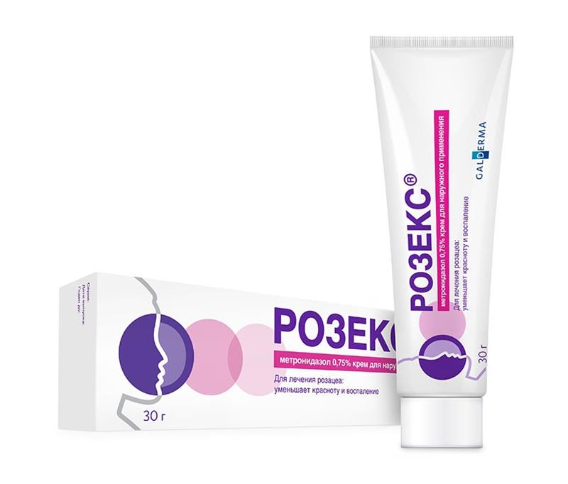 Rroзeks krem ​​dlaruж primenen 0,75% 30g цena 1100 rueb- москвит ...