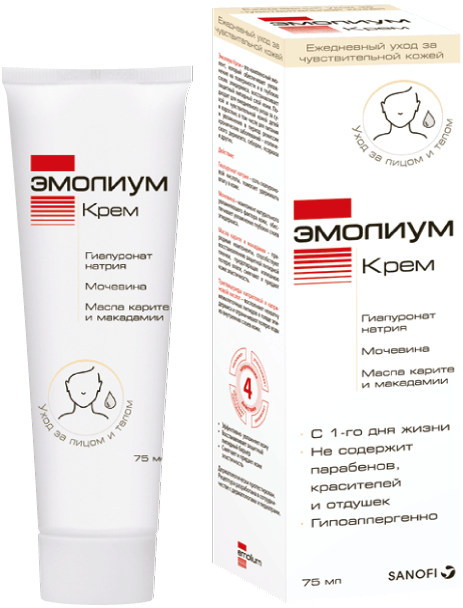 ЭMOLIUM КРЕМА - ИНСТРУКИЯ