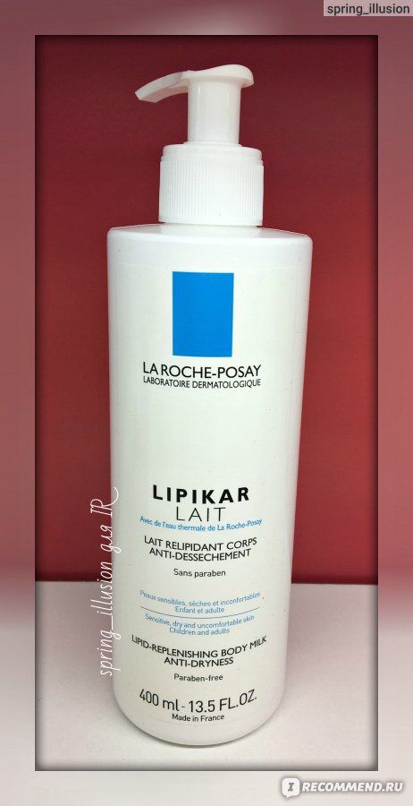 МОЛОГКО ДЛЯ ТЕ -ЛА LA ROCHE POSAY LIPIKAR LAIT ДЛЯ