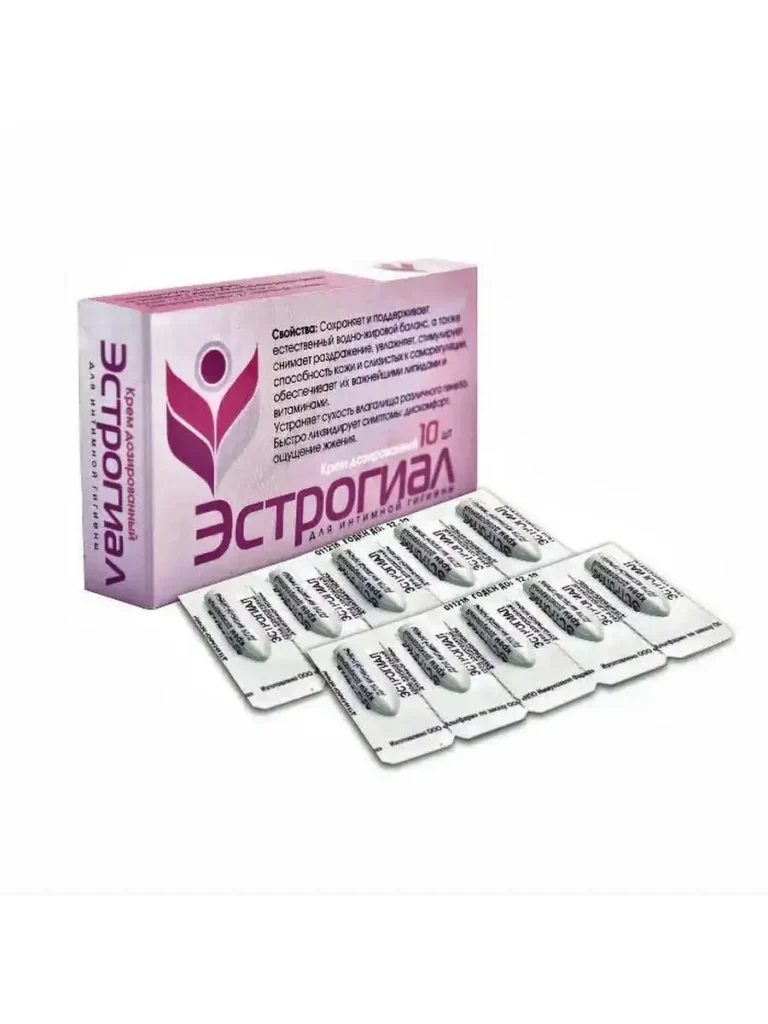 Э -strogiealkrem -yphymonйnoй gigeenыdoshirowannnый, 10 шt.