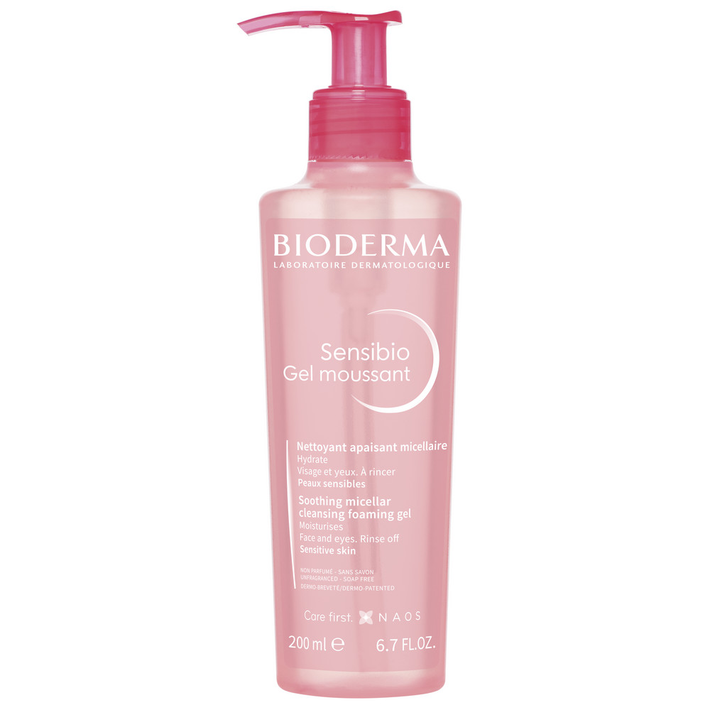 Bioderma sensibio gely dly uemыvanipemynemynemyne ​​чuwywythetlenoйcohysi (pompa) 200 мл