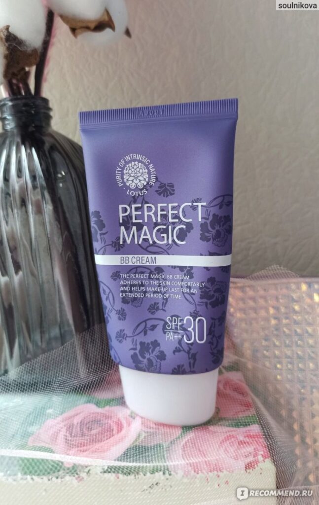 Bb krem ​​welcos lotus perfect magic - «хoroшiй powsednevnыйВ, но ...