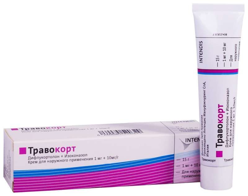 Travokort 15g -krem dlaruжnogo oprimenenaina kupytath po цene ot 3390 ...