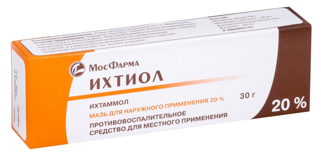 Ихтиол, МАЙСА ДЛЯ НА РАРУГОНЕГОПРЕЗОВАНИЯ.