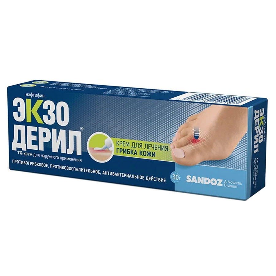 ЭKзODRILOL 1% КРЕ -МАМА
