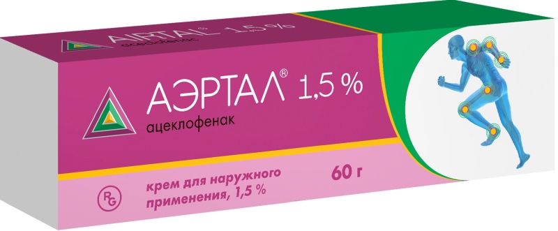 Апрельтал 1,5% 60g -krem -naruжnogo oprimenenip