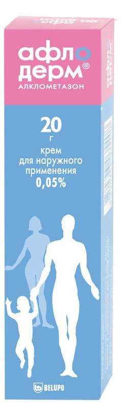 Afloderm 0,05% 20g -krem -nlaruжnogogo oprimenenip
