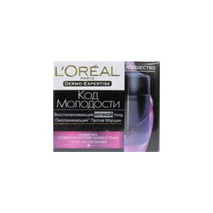 Krem dlailyцa noчnoй l'oreal paris kod molodosti | 